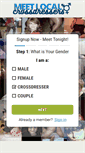 Mobile Screenshot of meetlocalcrossdressers.com